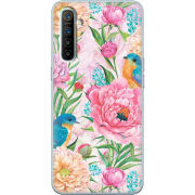 Чехол BoxFace Realme XT Birds in Flowers