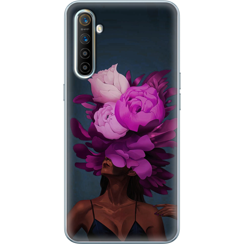 Чехол BoxFace Realme XT Exquisite Purple Flowers