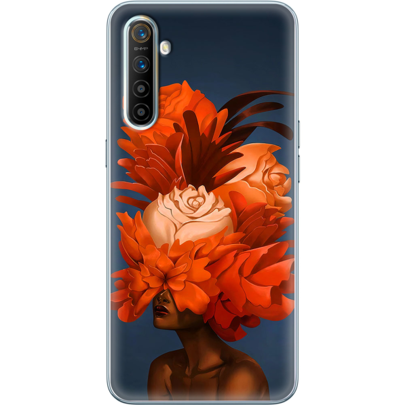 Чехол BoxFace Realme XT Exquisite Orange Flowers