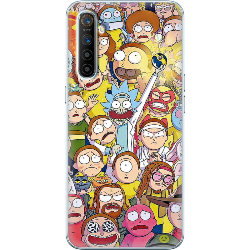 Чехол BoxFace Realme XT Rick and Morty