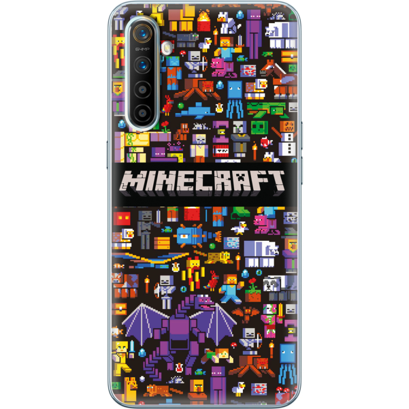 Чехол BoxFace Realme XT Minecraft Mobbery