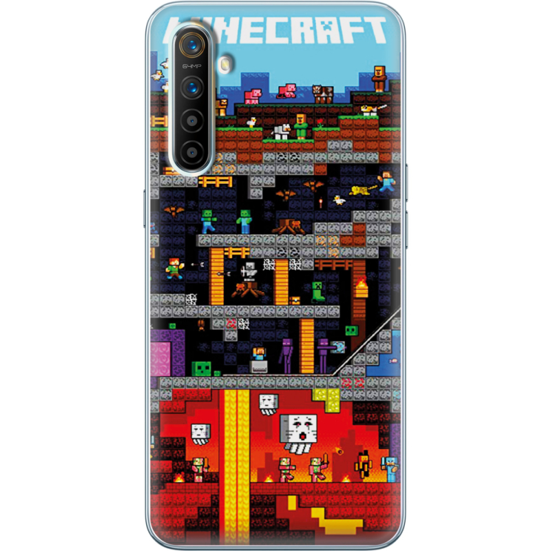 Чехол BoxFace Realme XT Minecraft Lode Runner