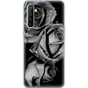 Чехол BoxFace Realme XT Black and White Roses