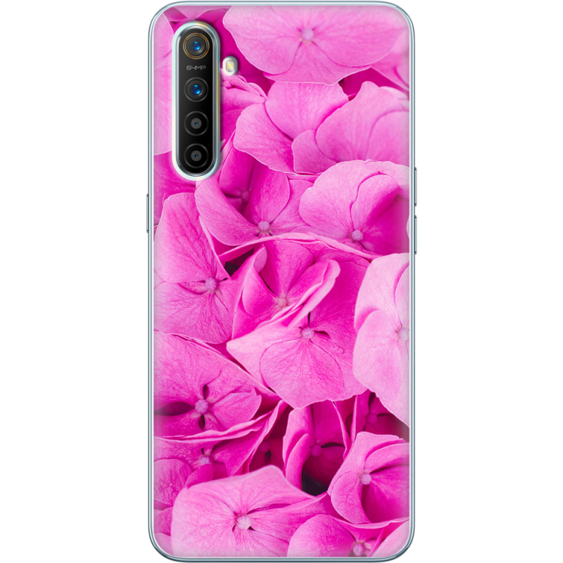 Чехол BoxFace Realme XT Pink Flowers