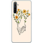 Чехол BoxFace Realme XT Flower Hands