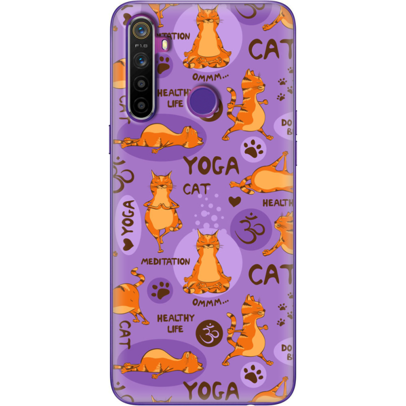 Чехол BoxFace Realme 5 / 6i Yoga Cat