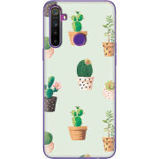 Чехол BoxFace Realme 5 / 6i L-green Cacti