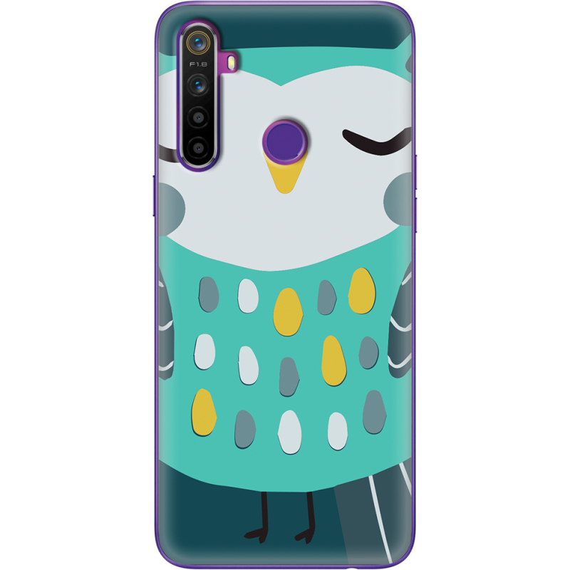 Чехол BoxFace Realme 5 / 6i Green Owl