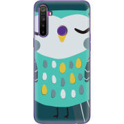 Чехол BoxFace Realme 5 / 6i Green Owl