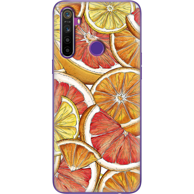 Чехол BoxFace Realme 5 / 6i Citrus Pattern