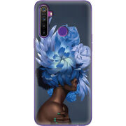 Чехол BoxFace Realme 5 / 6i Exquisite Blue Flowers