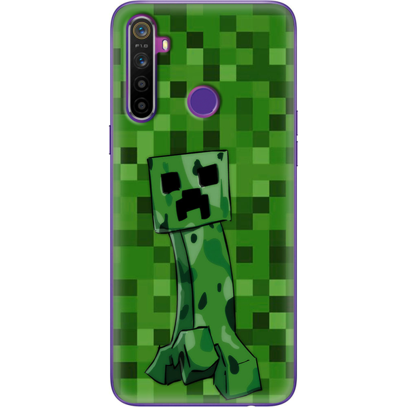 Чехол BoxFace Realme 5 / 6i Minecraft Creeper