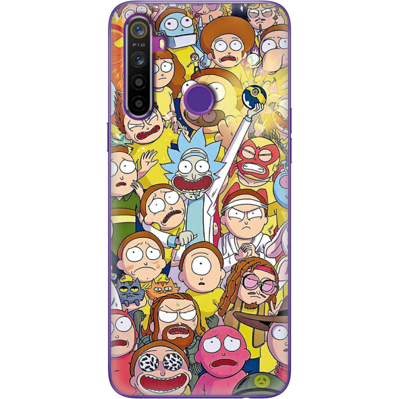 Чехол BoxFace Realme 5 / 6i Rick and Morty