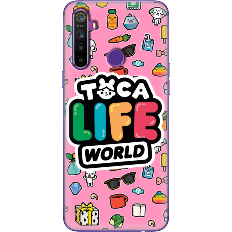 Чехол BoxFace Realme 5 / 6i Toca Boca Life World