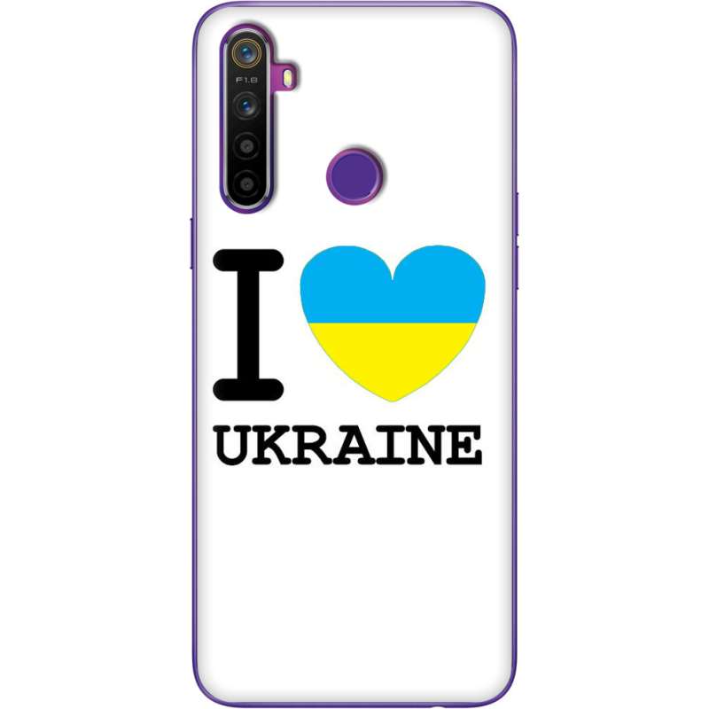 Чехол BoxFace Realme 5 / 6i I love Ukraine