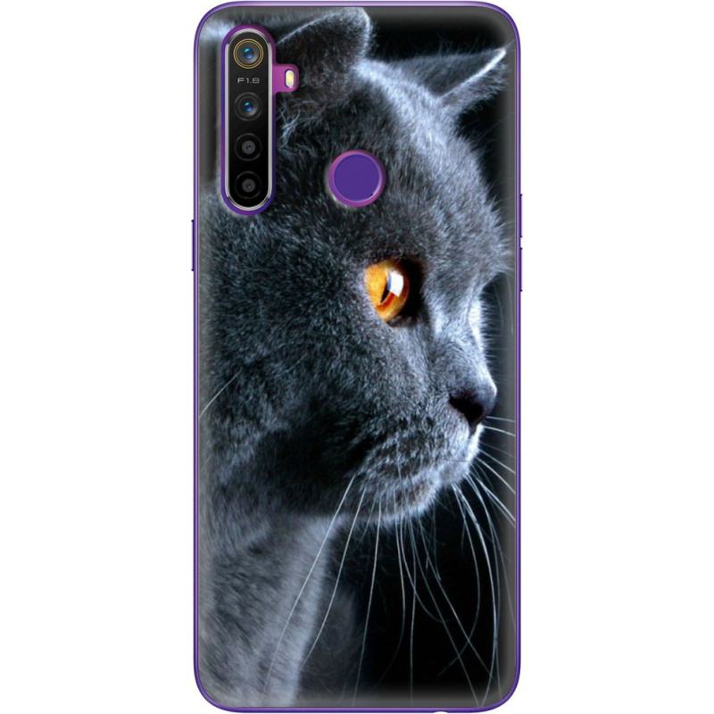 Чехол BoxFace Realme 5 / 6i English cat