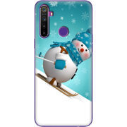 Чехол BoxFace Realme 5 / 6i Skier Snowman