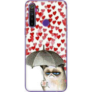 Чехол BoxFace Realme 5 / 6i Raining Hearts