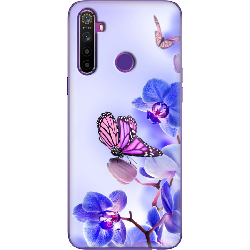 Чехол BoxFace Realme 5 / 6i Orchids and Butterflies