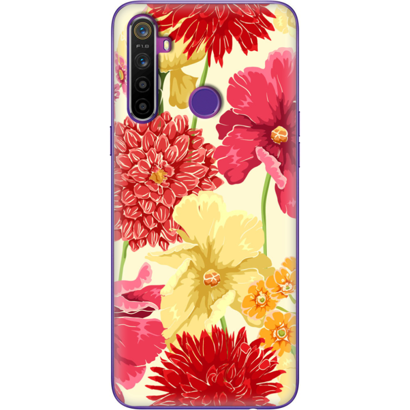 Чехол BoxFace Realme 5 / 6i Flower Bed