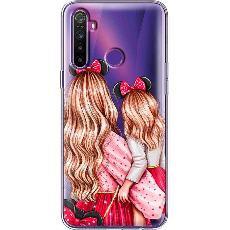 Прозрачный чехол BoxFace Realme 5 / 6i Mouse Girls