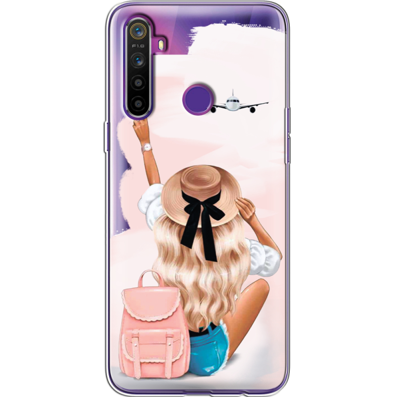 Прозрачный чехол BoxFace Realme 5 / 6i Travel Girl