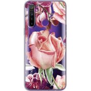 Прозрачный чехол BoxFace Realme 5 / 6i Rose