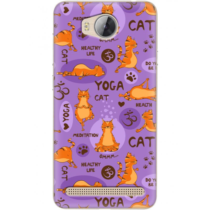 Чехол Uprint Huawei Ascend Y3 2 Yoga Cat