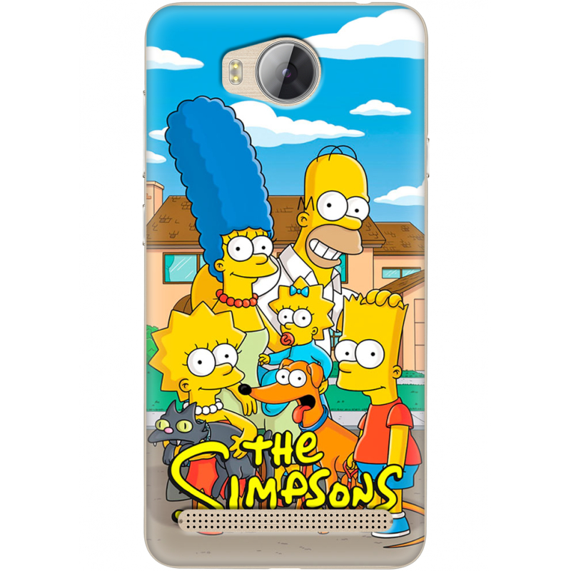 Чехол Uprint Huawei Ascend Y3 2 The Simpsons