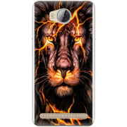 Чехол Uprint Huawei Ascend Y3 2 Fire Lion