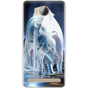 Чехол Uprint Huawei Ascend Y3 2 White Horse