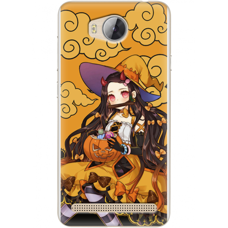 Чехол Uprint Huawei Ascend Y3 2 Kamado Nezuko Halloween