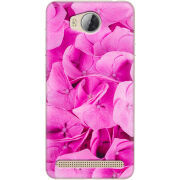 Чехол Uprint Huawei Ascend Y3 2 Pink Flowers
