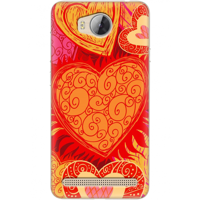 Чехол Uprint Huawei Ascend Y3 2 Warm Hearts