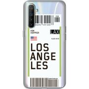 Прозрачный чехол BoxFace Realme XT Ticket Los Angeles