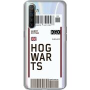 Прозрачный чехол BoxFace Realme XT Ticket Hogwarts