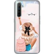 Прозрачный чехол BoxFace Realme XT Travel Girl