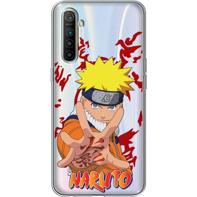 Прозрачный чехол BoxFace Realme XT Naruto