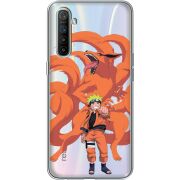 Прозрачный чехол BoxFace Realme XT Naruto and Kurama