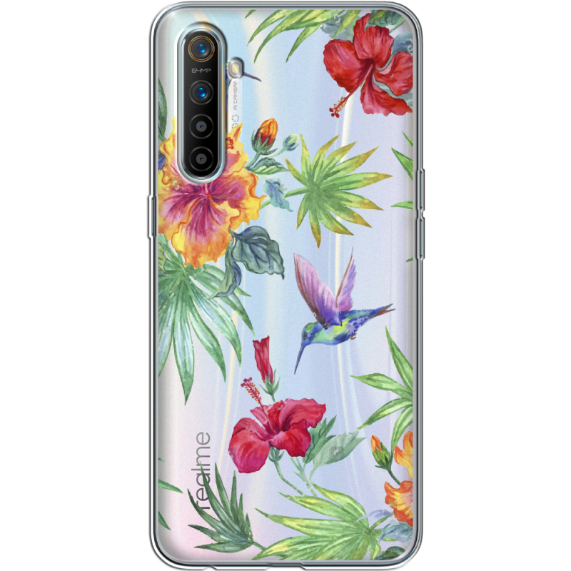 Прозрачный чехол BoxFace Realme XT Tropical