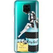 Прозрачный чехол BoxFace Xiaomi Redmi Note 9S City Girl