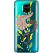 Прозрачный чехол BoxFace Xiaomi Redmi Note 9S Cute Mermaid