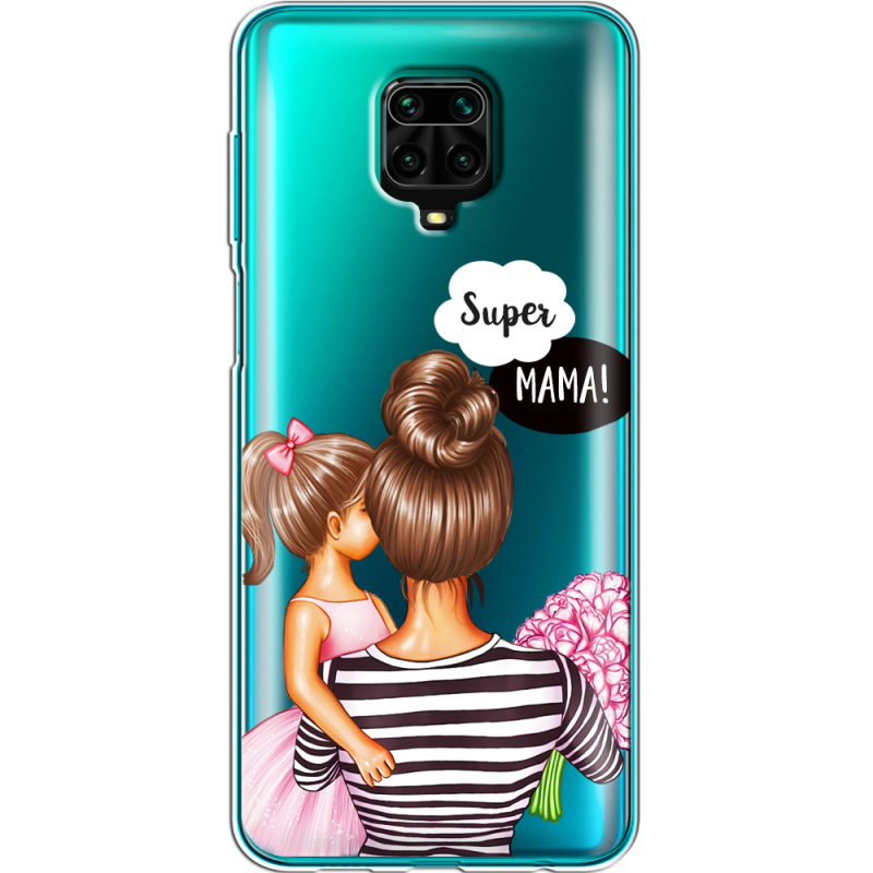 Прозрачный чехол BoxFace Xiaomi Redmi Note 9S Super Mama and Daughter