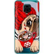 Прозрачный чехол BoxFace Xiaomi Redmi Note 9S Winter Puggy