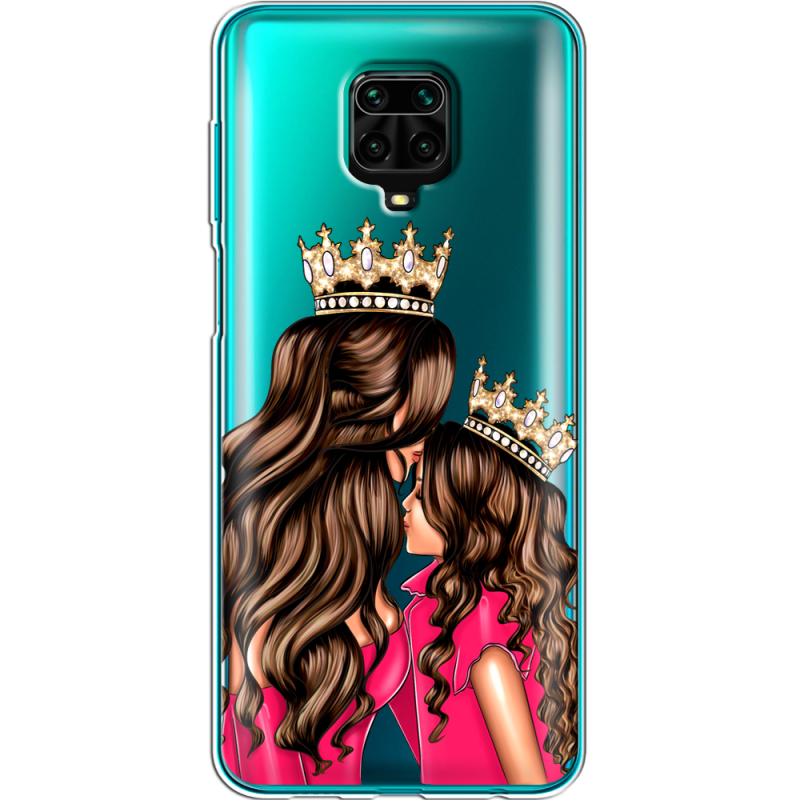 Прозрачный чехол BoxFace Xiaomi Redmi Note 9S Queen and Princess