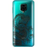 Прозрачный чехол BoxFace Xiaomi Redmi Note 9S Chinese Dragon