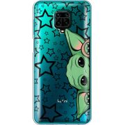 Прозрачный чехол BoxFace Xiaomi Redmi Note 9S Baby Yoda