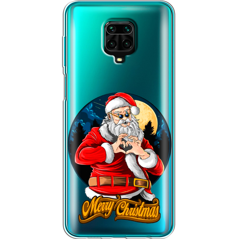 Прозрачный чехол BoxFace Xiaomi Redmi Note 9S Cool Santa