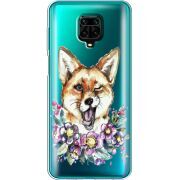 Прозрачный чехол BoxFace Xiaomi Redmi Note 9S Winking Fox