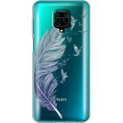 Прозрачный чехол BoxFace Xiaomi Redmi Note 9S Feather